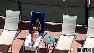 My best friend's girl gives a blowjob, starring Jasmine Caro - Mofos Com