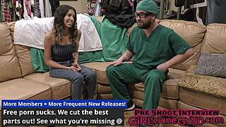 Aria Nicole Gets Fucked and Shocked on Exam Table by Doctor Tampa