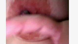 Wow, a fat bitch flaunts her massive boobs and pussy live on webcam!