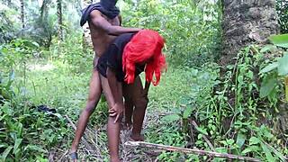 Naughty Latina Fucked Hard on African Farm