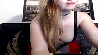 veronikavonk busty teen strips and dances for boyfriend's pal! hot! 🔥