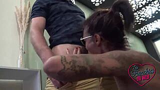 Charlotte, the naughty 40-year-old European barmaid, enjoys anal assfucking with tattoos.