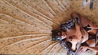 Anastasia Mistress Pegging Sissy Guys in Ass with Strap-On, Total Russian Domina Control