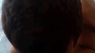 That traffic light guy was stroking his cock in front of me, so I took him to my rooftop and sucked that huge dick 😍