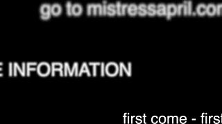 dominatrix mistress april sets up UNIT 28 CORRECTIONAL SLAVE for hardcore bondage