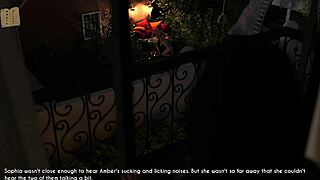 Wife and stepmother share blowjob and riding scenes