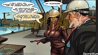 Black Council Woman Fucked By Monster Cock Boss!