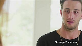 Wanna get oily with this teen redhead masseuse?