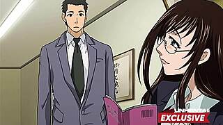 hey, this perv stepdad can’t keep hands off her in hentai