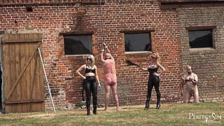 Silence Now - Miss Suzanna Maxwell and Miss Courtney Dominate Slave