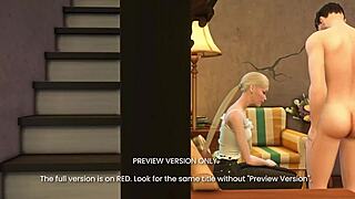 Naughty 3D hentai action in HP AU 2 preview