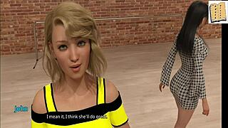 John gives Kimmy an unexpected orgasm!