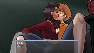 Brenda sucks monster cock in deal.