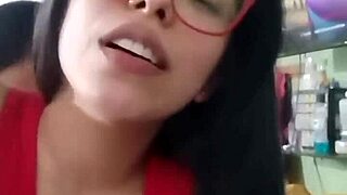 fucking my petite babysitter during her live webcam broadcast show