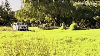 Mistress April dominates in homemade femdom session.