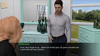 nursing back to pleasure 140 with huge cock blowjob in anime hentai game