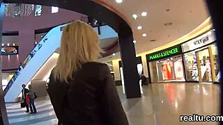 czech teen seduced in hypermarket gets pov fucked