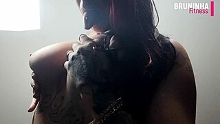 Brazilian Fitness Babe Shows Off Silicone Tits Riding