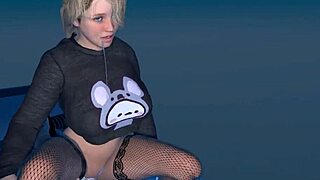 Busty girls suck huge futa cocks.