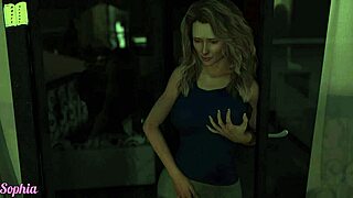 Wife and stepmother share blowjob and riding scenes