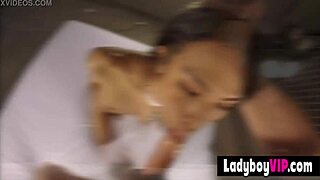 Asian Ladyboy Blows Rough