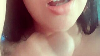 I suck my boss's big cock to get a raise, but I can't stop staring at his shaved balls.