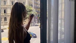 First PISS in Mouth Ever for Ammy Redhead in ROUGH Anal 1on1 with Paul Stalker in Barcelona