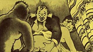 I love these vintage erotic illustrations, so detailed