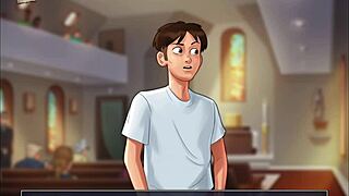 summertime saga 219 features erotic cartoon scenes