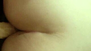 Dildo Fucking My Wife Hard In Doggy Style, Bent Over And Pounding