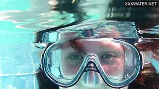 Minnie Manga and Eduard Explode in Pool Passion