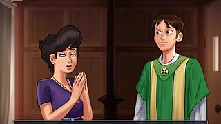 summertime saga 219 features erotic cartoon scenes