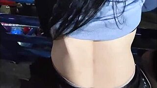 My step-niece cooking eggs, ends up pumping my milk in kitchen?