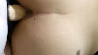Dildo Fucking My Wife Hard In Doggy Style, Bent Over And Pounding