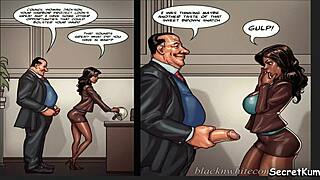 Black Council Woman Fucked By Monster Cock Boss!