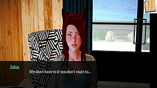 Anime Teen Takes Big Cock in Family Game