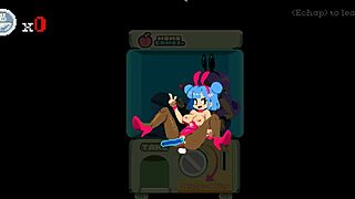 Flip Witch Pixel Hentai Ep 6: Femdom Creampie Explodes in the Forest!