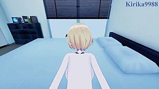 yozora mel and uruha rushia have intense sex