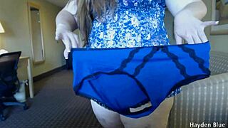 SHOWING OFF MY BIG ASS IN PANTIES AND THONGS FAT ASS TEASE AND BOOTY SHAKING