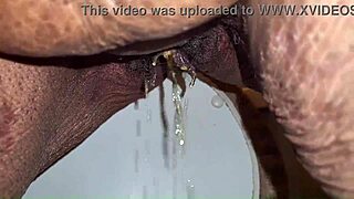kinky granny stars in wild pee collection