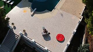 milf girlfriend caught masturbating by friend