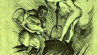 I love these vintage erotic illustrations, so detailed