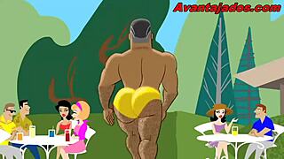 Check out this anime gay club with big-assed males 😏