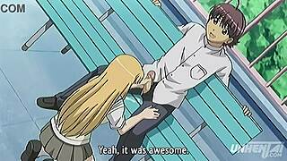 Hentai Booty Student Gets Horny at College Uncensored