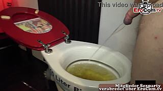 I joined a wild German extreme piss drinking party