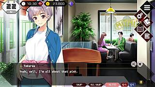 I explored satomi events and ending in the coffee shop