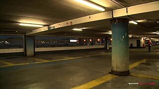 Angel wicky picked up in public and pounded by nathan's big cock