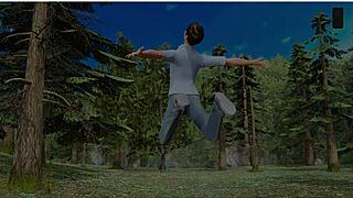 ripples- full gameplay part 5 with ripped lingerie and skinny brunette