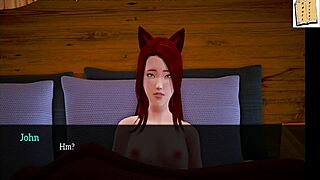 Anime Teen Takes Big Cock in Family Game