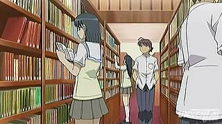 Hentai Booty Student Gets Horny at College Uncensored